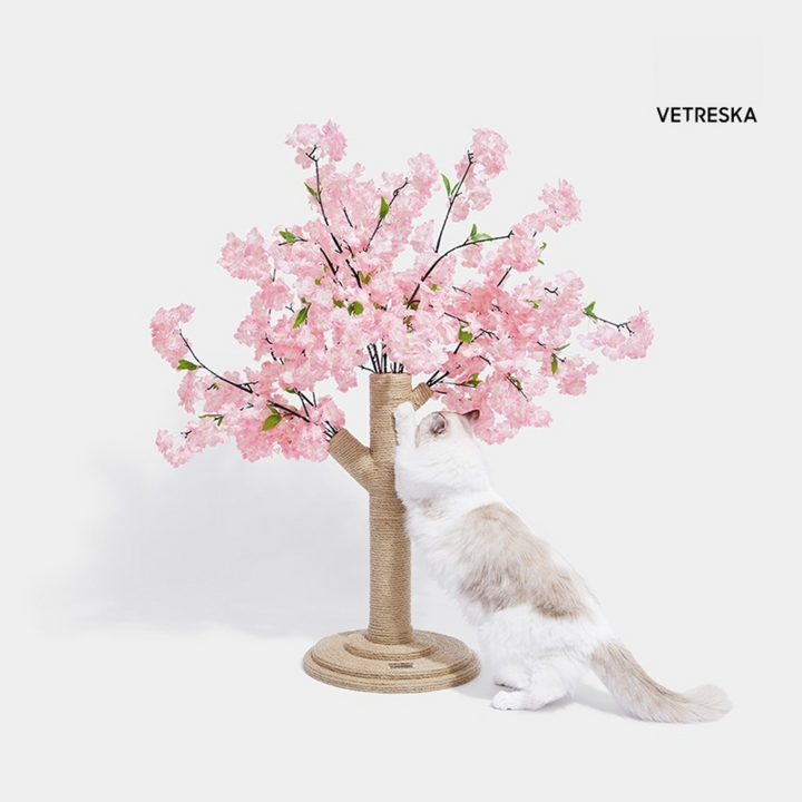 Blossom and Climb: Sakura Cat Tree