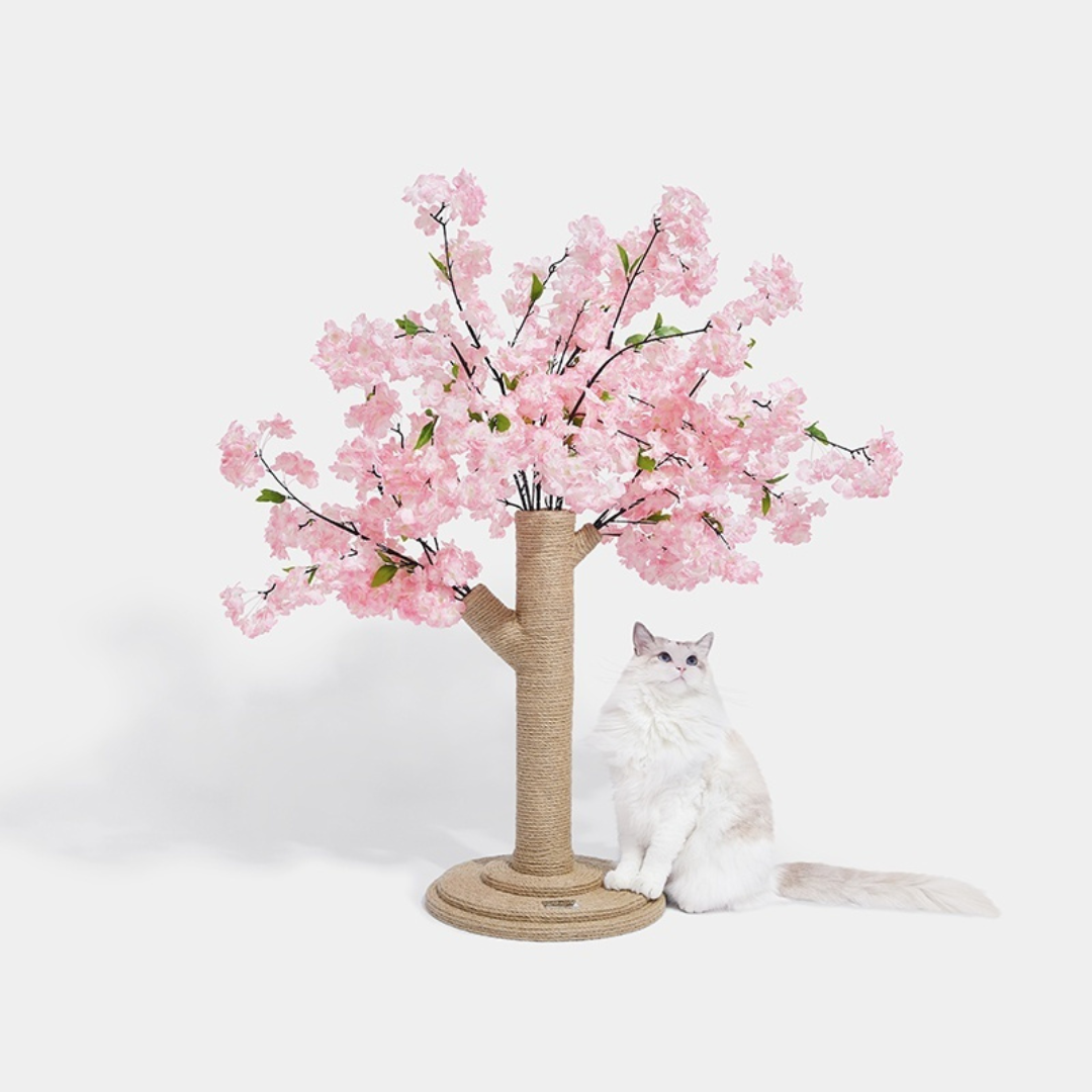 Blossom and Climb: Sakura Cat Tree