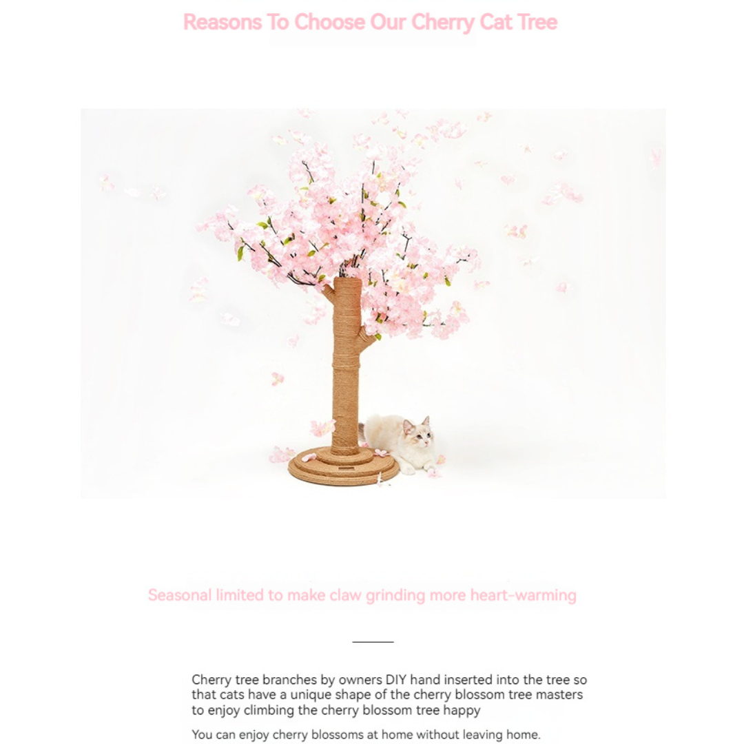 Blossom and Climb: Sakura Cat Tree