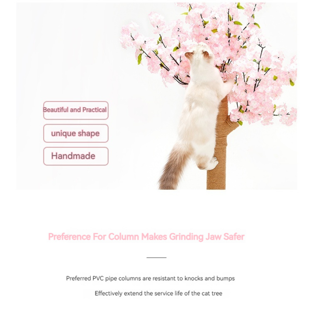 Blossom and Climb: Sakura Cat Tree