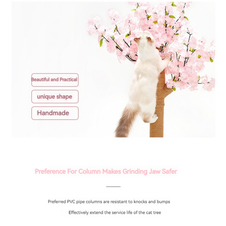 Blossom and Climb: Sakura Cat Tree