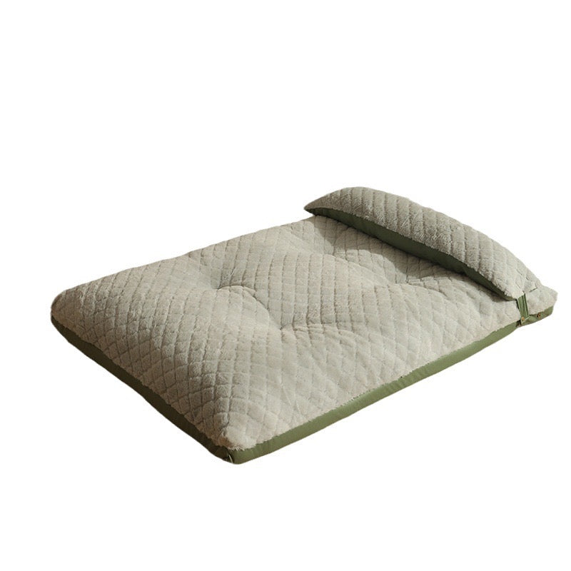 Snooze Haven - Dog Soft Bed with Adjustable Pillow