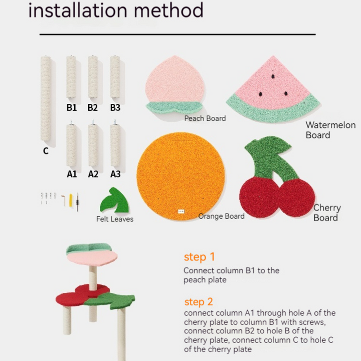 Fruity Cat Tree