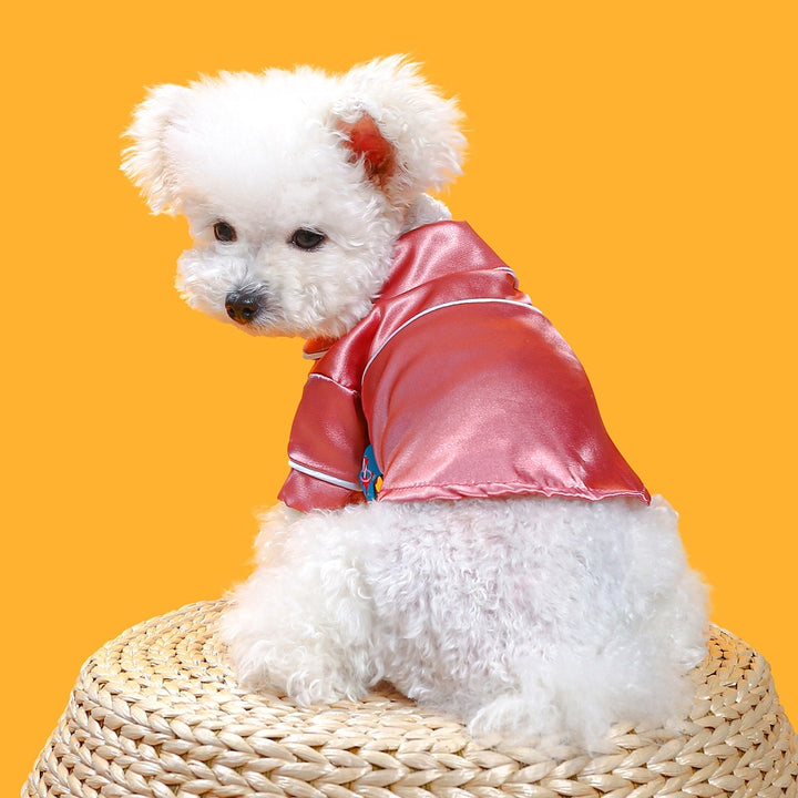 Dreamy Comfort: Cozy Cotton Pajamas for Your Furry Friend