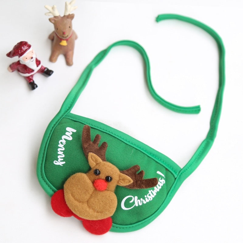 Ho Ho Ho! Festive Christmas Suit (Hat & Bib) for Dogs