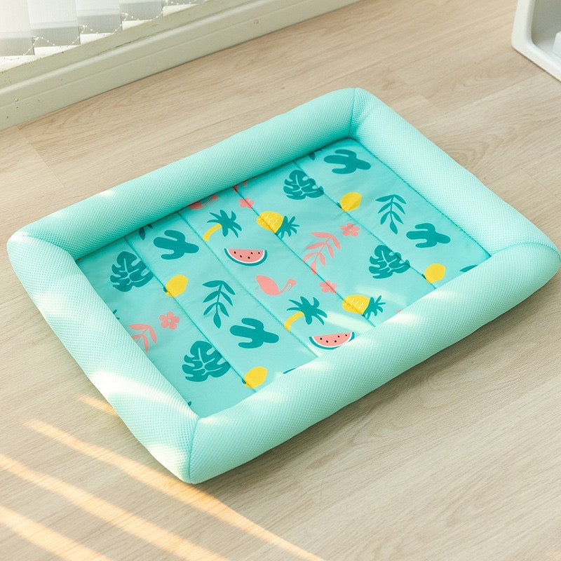 "Go Beach!" Summer Cool Bed for Dogs & Cats | Stay Cool & Comfy