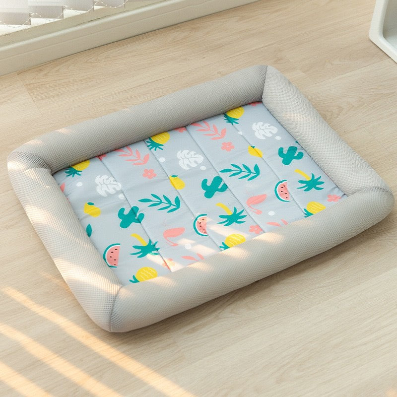 "Go Beach!" Summer Cool Bed for Dogs & Cats | Stay Cool & Comfy