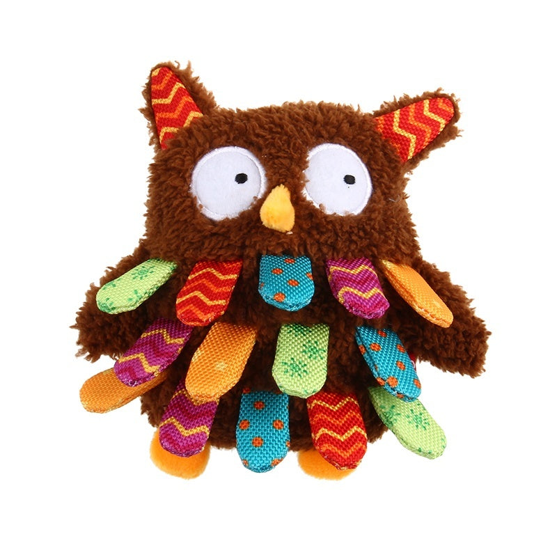 GiGwi Delight Series: The Ultimate Cute Plush Dog Toys - Owl