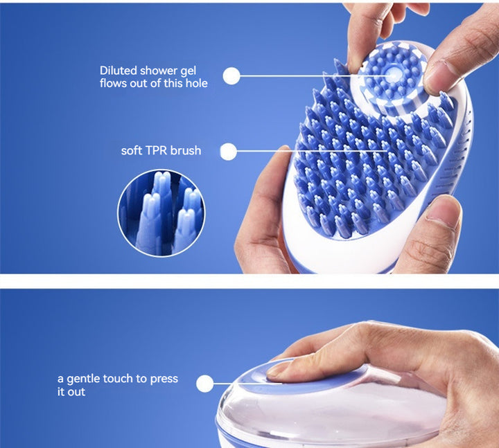 The Ultimate 2-in-1 Bath and Groom Brush