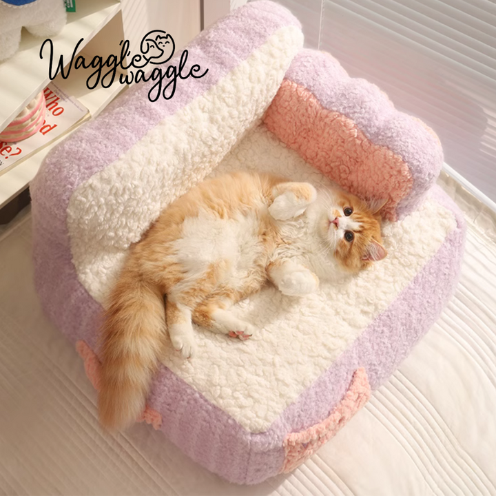 Velvety Dreams: A Luxurious Slumber Spot for Your Cat