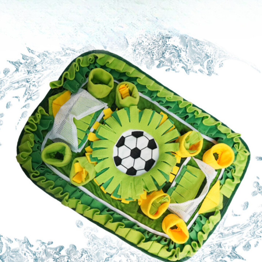 Interactive Fun: Football-Themed Snuffle Mat for Dogs & Cats