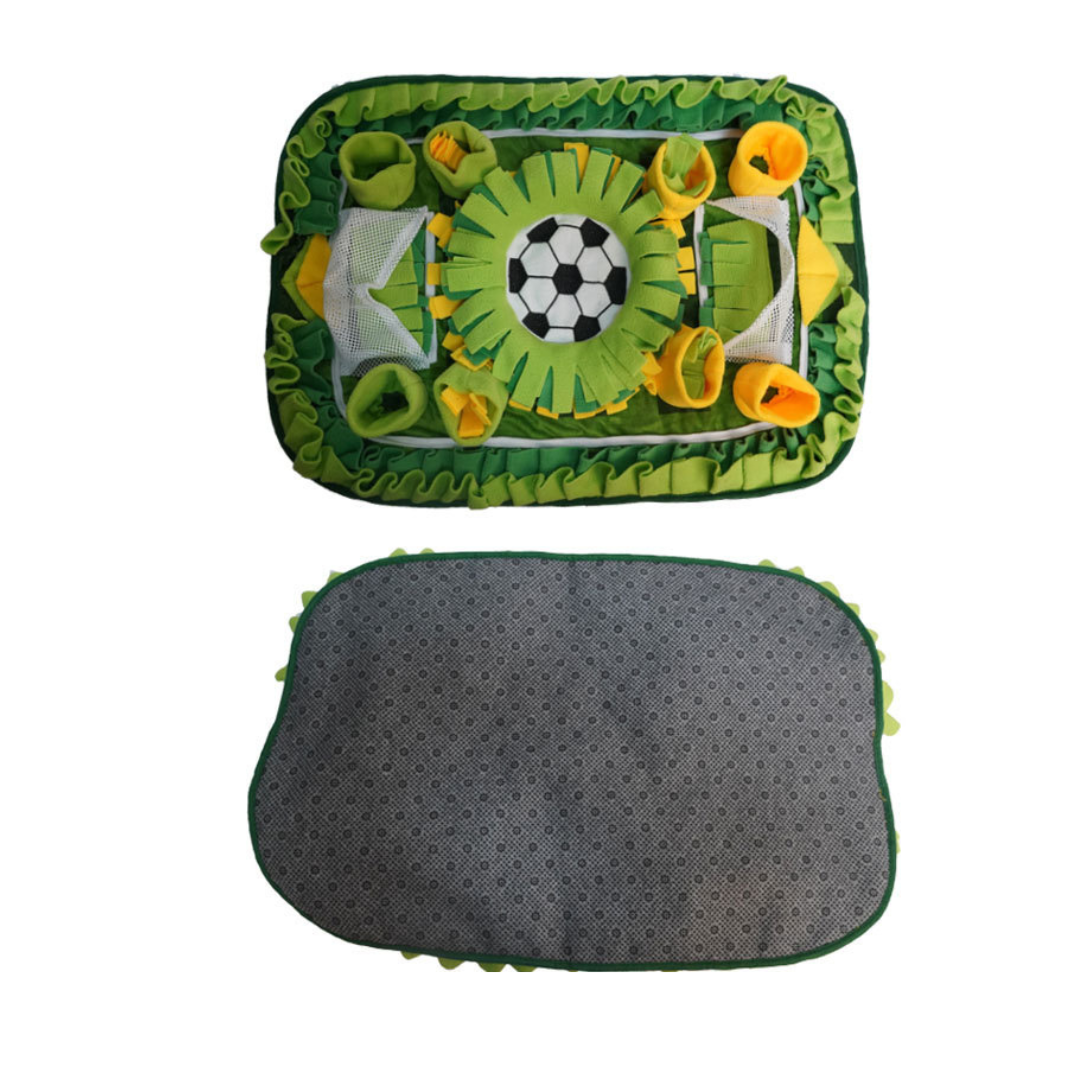 Interactive Fun: Football-Themed Snuffle Mat for Dogs & Cats