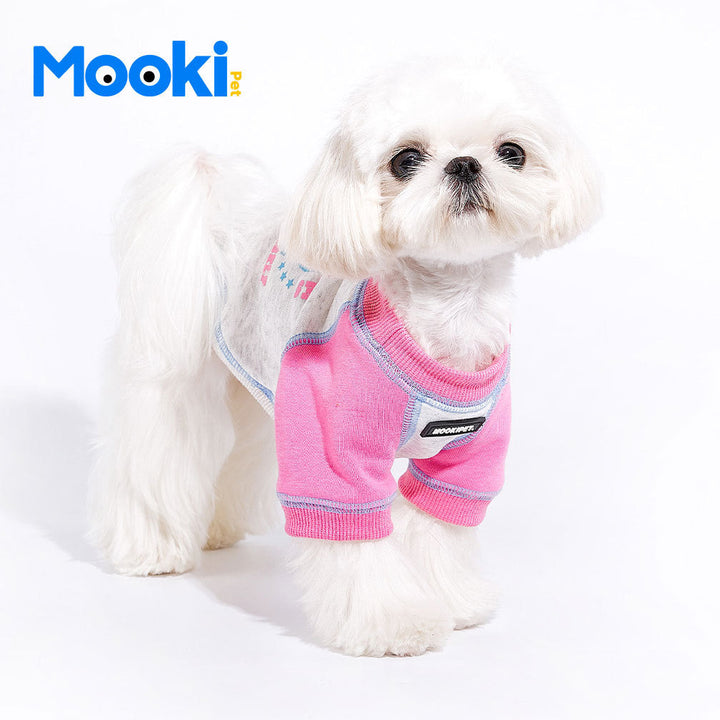 Colorblock Short Sleeve Shirt for Pets